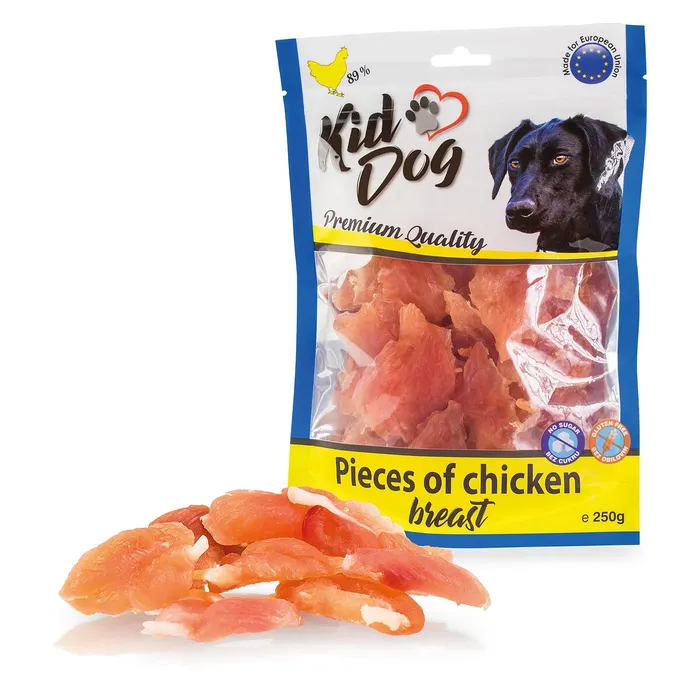 Hauptproduktbild KIDDOG kousky kuřecích prsou 250 g