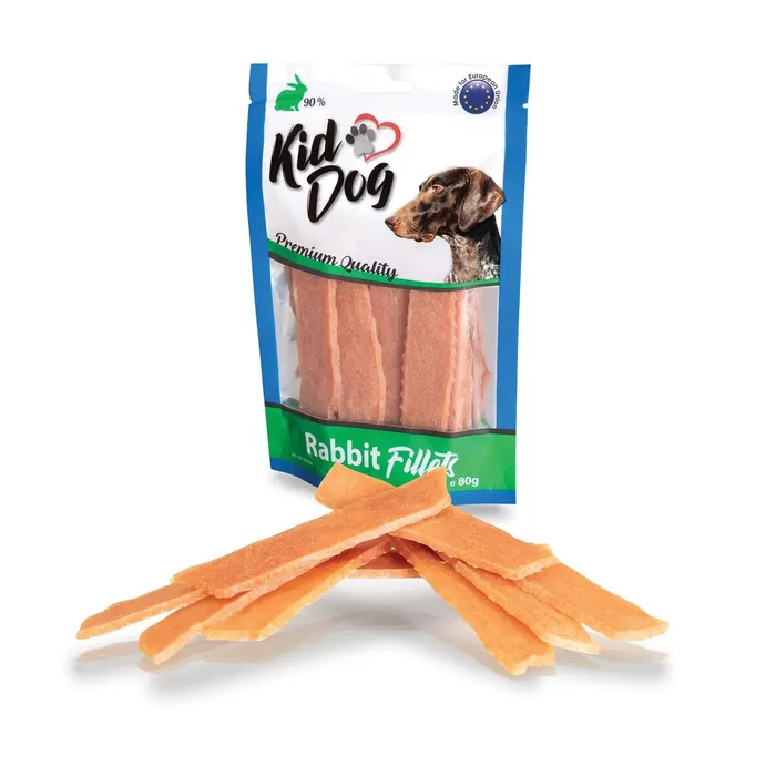 Hauptproduktbild KIDDOG králičí filetované masíčko 80 g