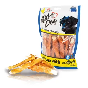 KIDDOG Hühnerfleisch auf einer Kabeljauscheibe 250 g