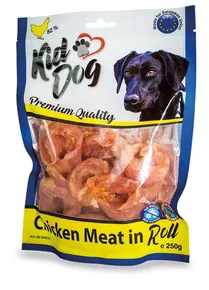 KIDDOG Hühnerfleisch in einer Rolle 250 g
