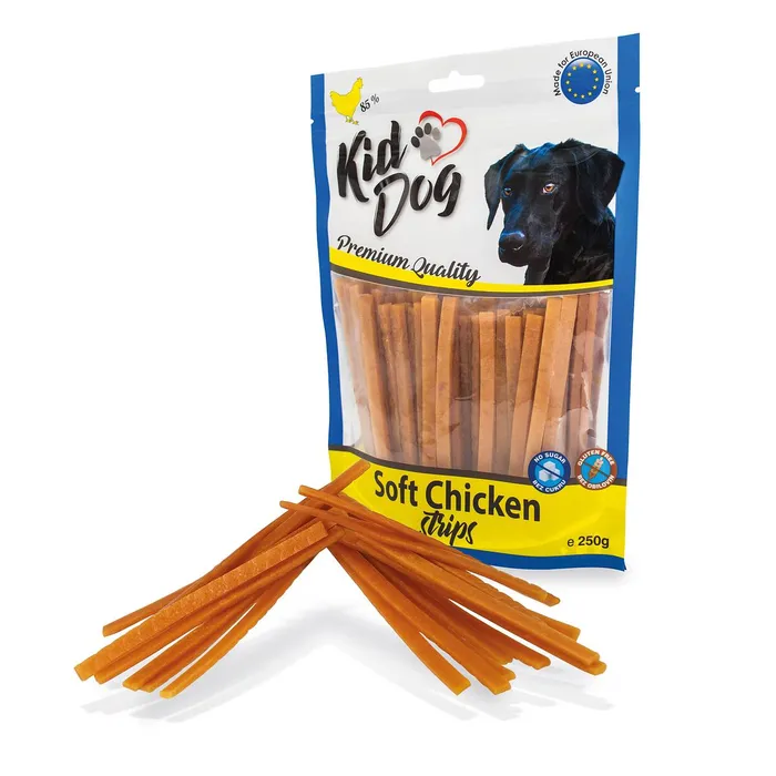 Hauptproduktbild KIDDOG kuřecí měkké pásky 250 g