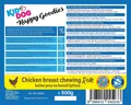 Weiteres Produktbild KIDDOG Hähnchenbrust (Lollipop) am Büffelstick 500 g