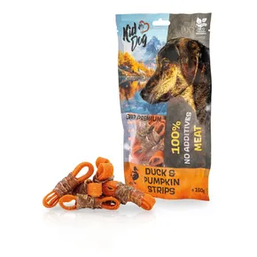 KIDDOG SUPER PREMIUM 100% Entenfleisch mit Kürbis ohne Zusatzstoffe 150 g