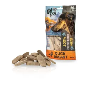 KIDDOG SUPER PREMIUM 100% Entenbrust, gefriergetrocknet, 50 g