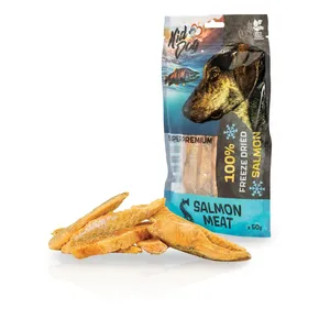 KIDDOG SUPER PREMIUM 100% Lachs - reine Lachsstücke, gefriergetrocknet 50 g