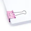 Weiteres Produktbild Dokumentenklammern „Emoji“, rosa, 19 mm, RAPESCO