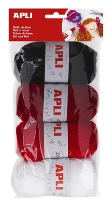 Hauptproduktbild Klubka "Creative", bordó, černá, bílá, APLI