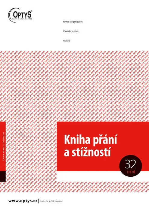 Hauptproduktbild Kniha přání a stížností A4 1256
