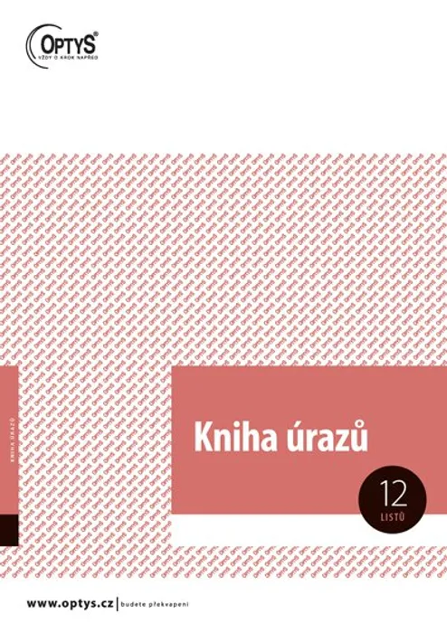Hauptproduktbild Kniha úrazů A4 1229