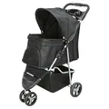 Kinderwagen mit Schnellklappfunktion 47x100x80cm, bis 11kg, schwarz