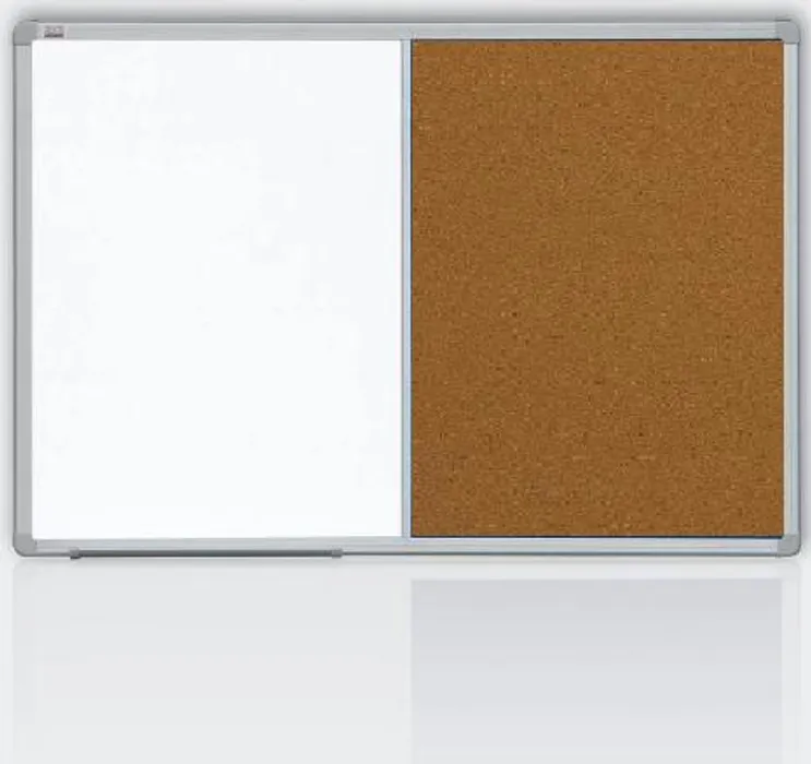 Hauptproduktbild kombinovaná tabule 60x90 korek/magnet., rám ALU23