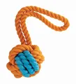 Weiteres Produktbild Kombinierter Monty-Ball aus Naturkautschuk und Baumwolle mit Riemen 6,5/24 cm HipHop