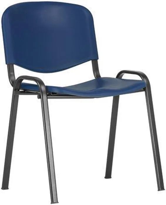 Hauptproduktbild Konferenční židle, plastová, základna černái, "Taurus PN", modrá