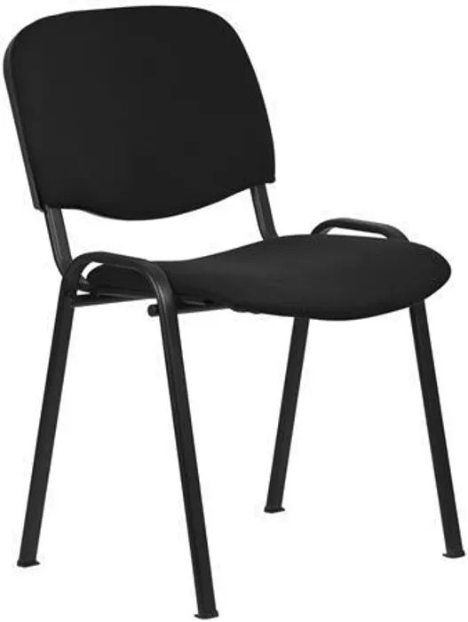 Hauptproduktbild Konferenční židle, textilní, černá kovová základna, "Felicia", černá