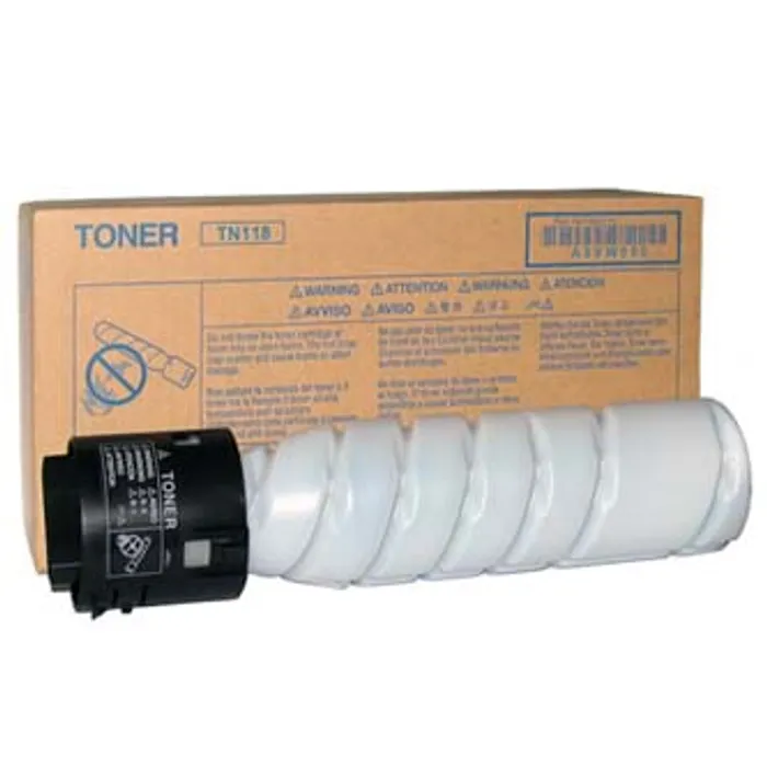 Hauptproduktbild Konica Minolta originální toner TN118, black, 24000 (2x12000)str., A3VW050, Konica Minolt
