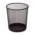 Weiteres Produktbild Draht-Abfalleimer, schwarz, 7,8l