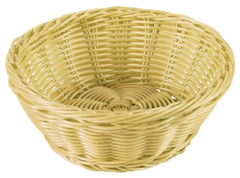 Hauptproduktbild Koš na chléb, plastový, 21x8 cm, přírodní