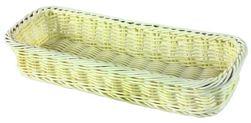 Hauptproduktbild Koš na chléb, plastový, 31,8x11x5,5 cm, přírodní