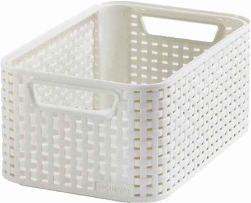 Hauptproduktbild Košík, umělý ratan, 7 l, krémový, CURVER