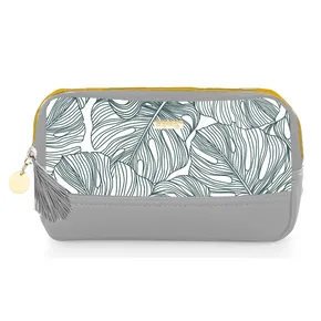 EMILY Monstera Kosmetiktasche