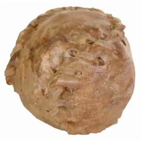 Büffellederball - gefüllt klein 70g/4,5cm