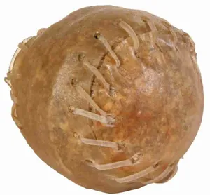 Büffellederball - gefüllt groß 170g/8cm