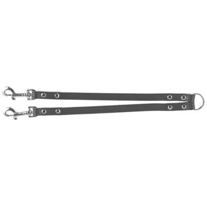 Hauptproduktbild Kožená rozdvojka, černá M-L: 35 cm/18 mm
