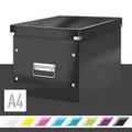 Click & Store-Box, schwarz, groß, quadratisch, LEITZ