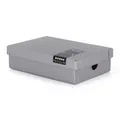 Laminatbox klein PASTELINI grau