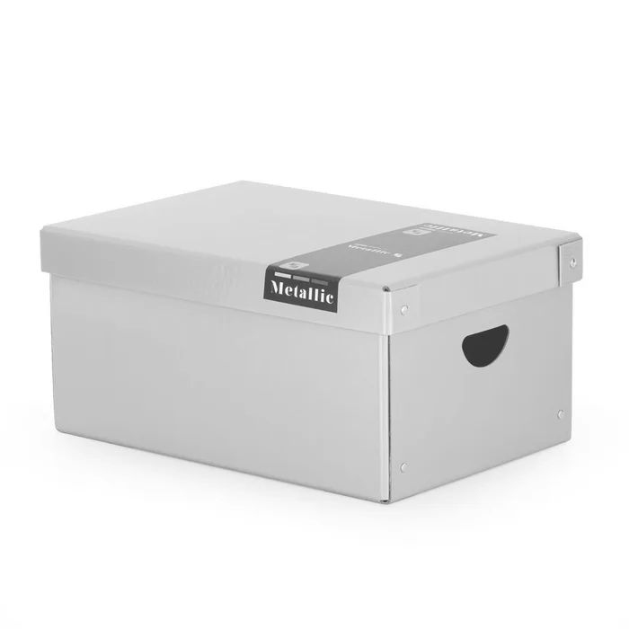Hauptproduktbild Krabice lamino velká Metallic stříbrná