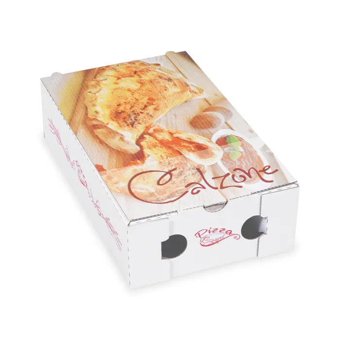 Hauptproduktbild Krabice na pizzu CALZONE 27 x 16,5 x 7,5 cm [100 ks]
