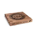 Weiteres Produktbild Pizzakarton (aus Mikrowellpappe) kraft 32 x 32 x 4 cm [100 St.]