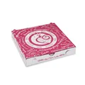 Pizzakarton aus Mikrowellpappe 20 x 20 x 3 cm [100 St.]