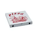Weiteres Produktbild Pizzakarton aus Mikrowellpappe 24 x 24 x 3 cm [100 St.]
