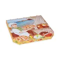 Pizzakarton aus Mikrowellpappe 33 x 33 x 3 cm [100 St.]