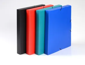 PP-Box mit Gummierung A4 Classic schwarz