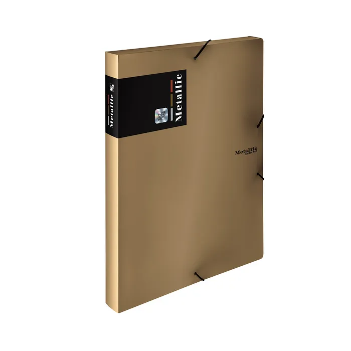 Hauptproduktbild Krabice PP s gumou A4 Metallic měděná