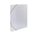 Weiteres Produktbild PP-Box mit Gummi A4 Opaline klar