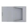 PP-Box mit Gummi A4 PASTELINI grau