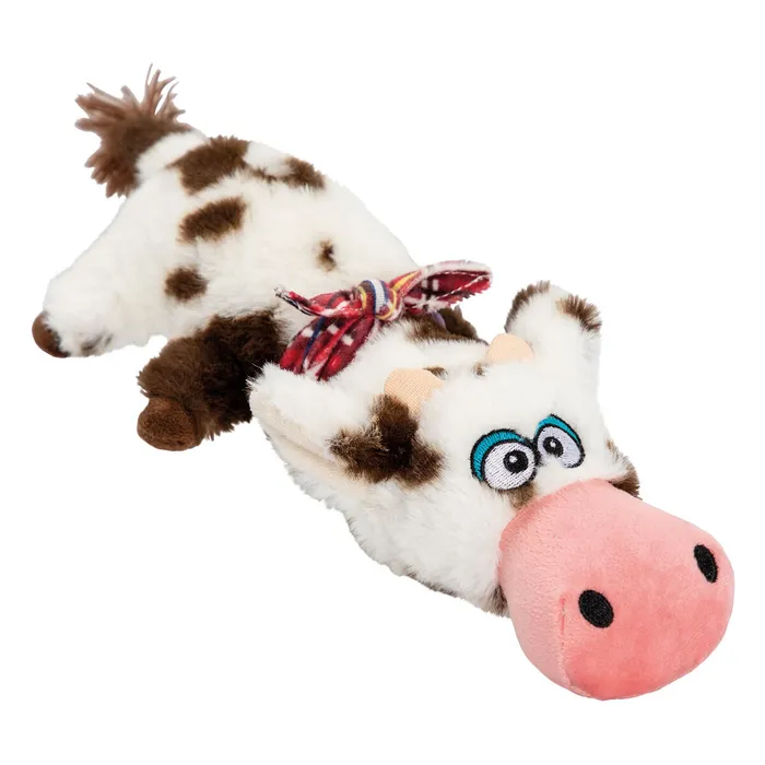 Hauptproduktbild Kravička ležící, 30 cm, plyšová hračka pro psy, HIPHOP DOG, strakatá