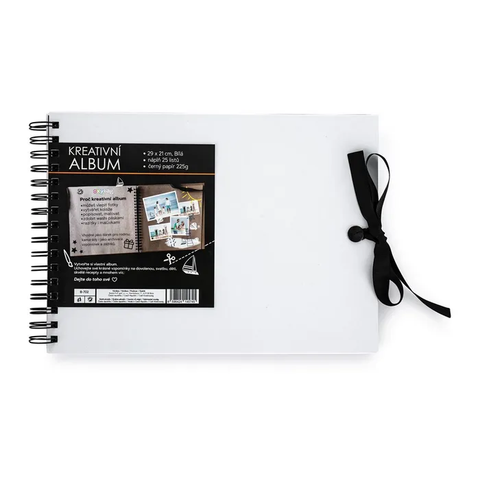 Hauptproduktbild Kreativní album 30 x 21,5 cm bílá