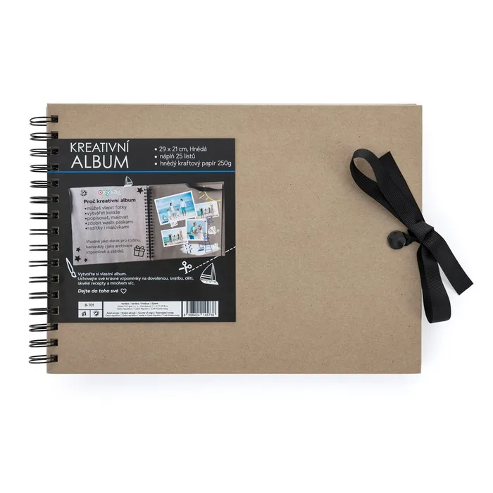 Hauptproduktbild Kreativní album 30 x 21,5 cm hnědá