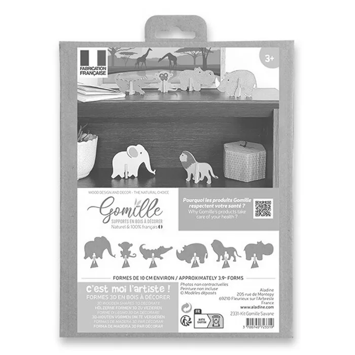 Hauptproduktbild Kreativní dřevěná sada Gomille Safari