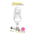 Weiteres Produktbild Avenue Mandarine Puppe zum Bemalen Lisa Kreativset