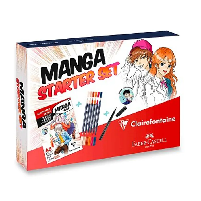 Hauptproduktbild Kreativní sada Clairefontaine Manga Starter Set