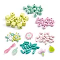 Weiteres Produktbild Kreative Schmuckset von Djeco zum Basteln von Schmuck Blätter und Blumen