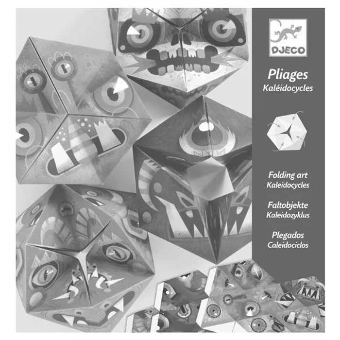 Hauptproduktbild Kreativní sada Djeco Kaleidocycle Flexmonsters