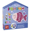 Kreativsatz „Mein erstes PomPom“, Tiere, APLI Kids 18505