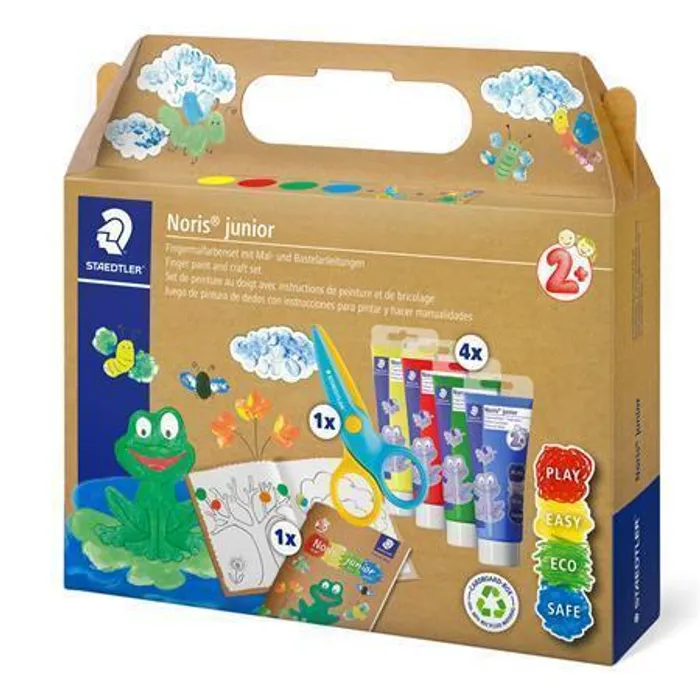 Hauptproduktbild Kreativní sada "Noris® Junior", prstové barvy, STAEDTLER 61 C2
