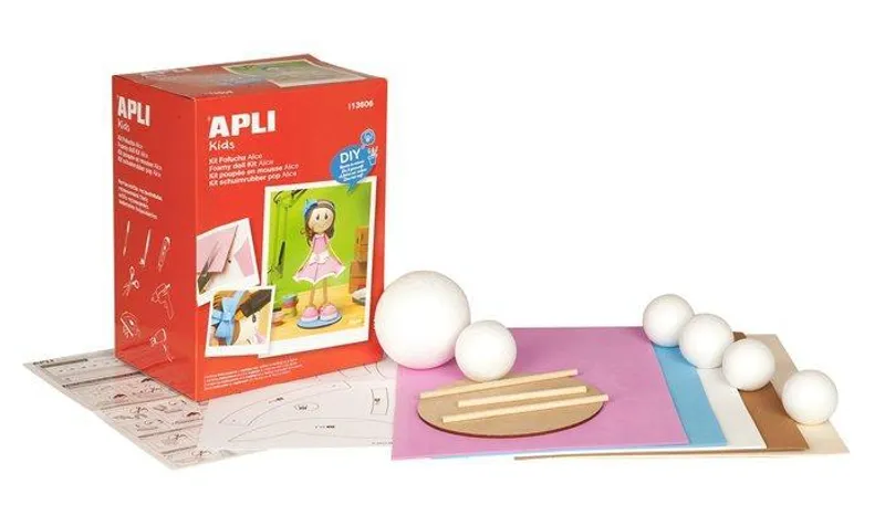 Hauptproduktbild Kreativní sada panenka "Alice", pěnová guma, APLI